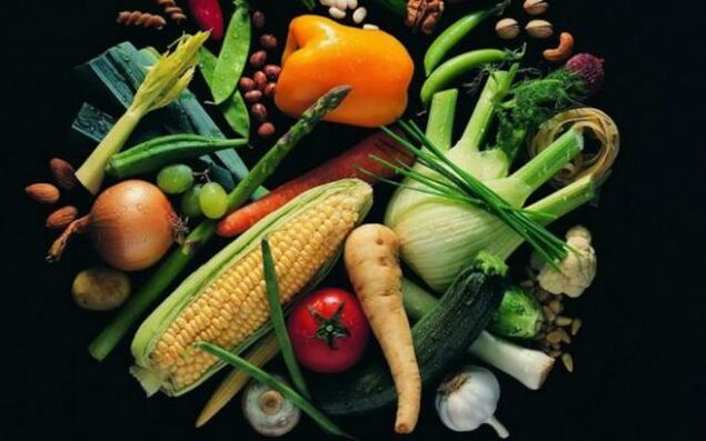 користь овочів при простатиті